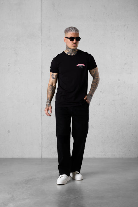 BLACK SUMMER ROMANCE LOGO TEE