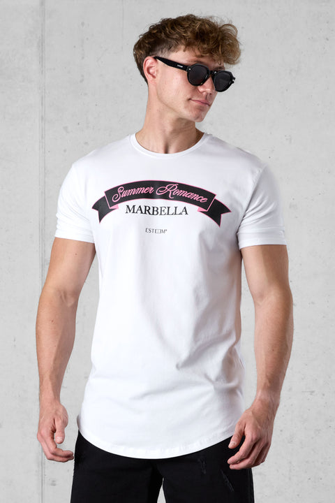 WHITE SUMMER ROMANCE TEE
