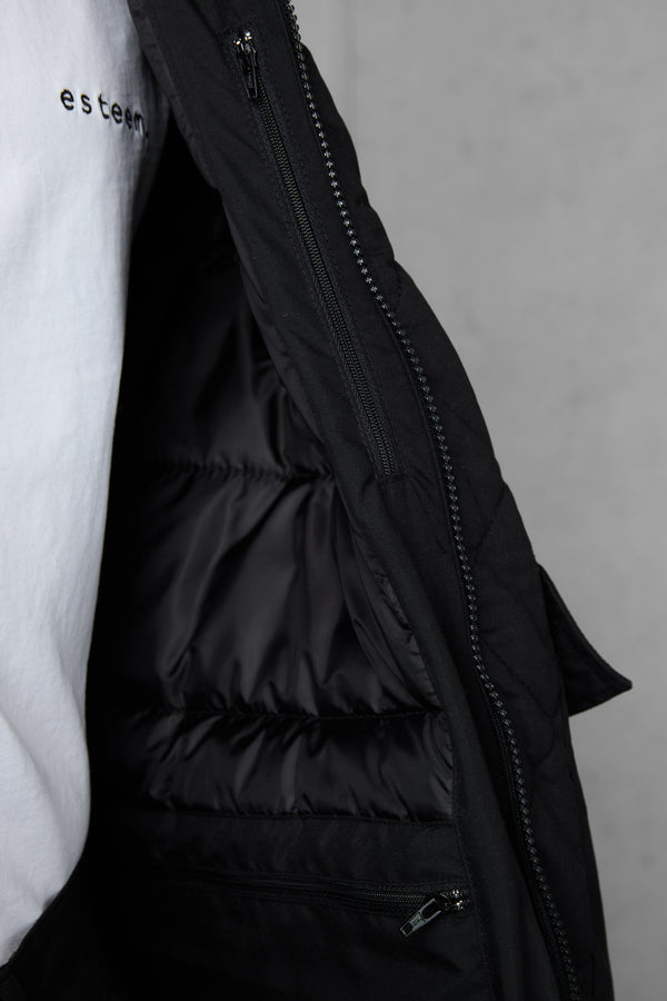 BLACK DIAMOND PUFFER JACKET