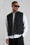 BLACK PUFFER VEST