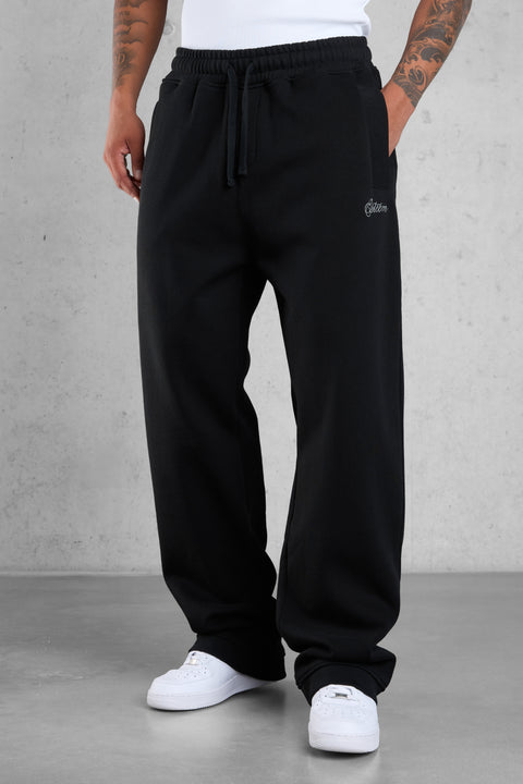 BLACK SIGNATURE BAGGY JOGGER