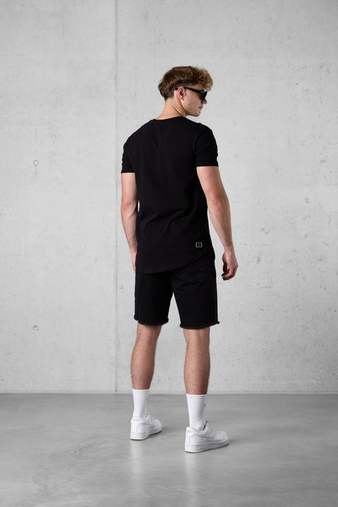 BLACK BLAZING SUNSHINE TEE