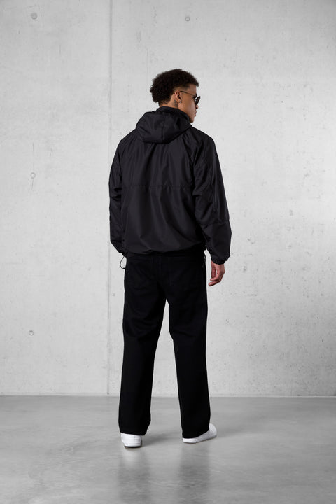 BLACK KHAKI WINDBREAKER