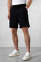 BLACK RUFFLES SHORTS