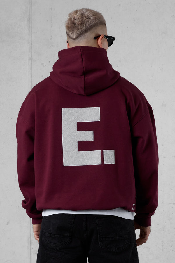 CABERNET E. STATEMENT OVERSIZED HOODIE