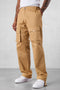 CAMEL CARGO CHINO PANTS
