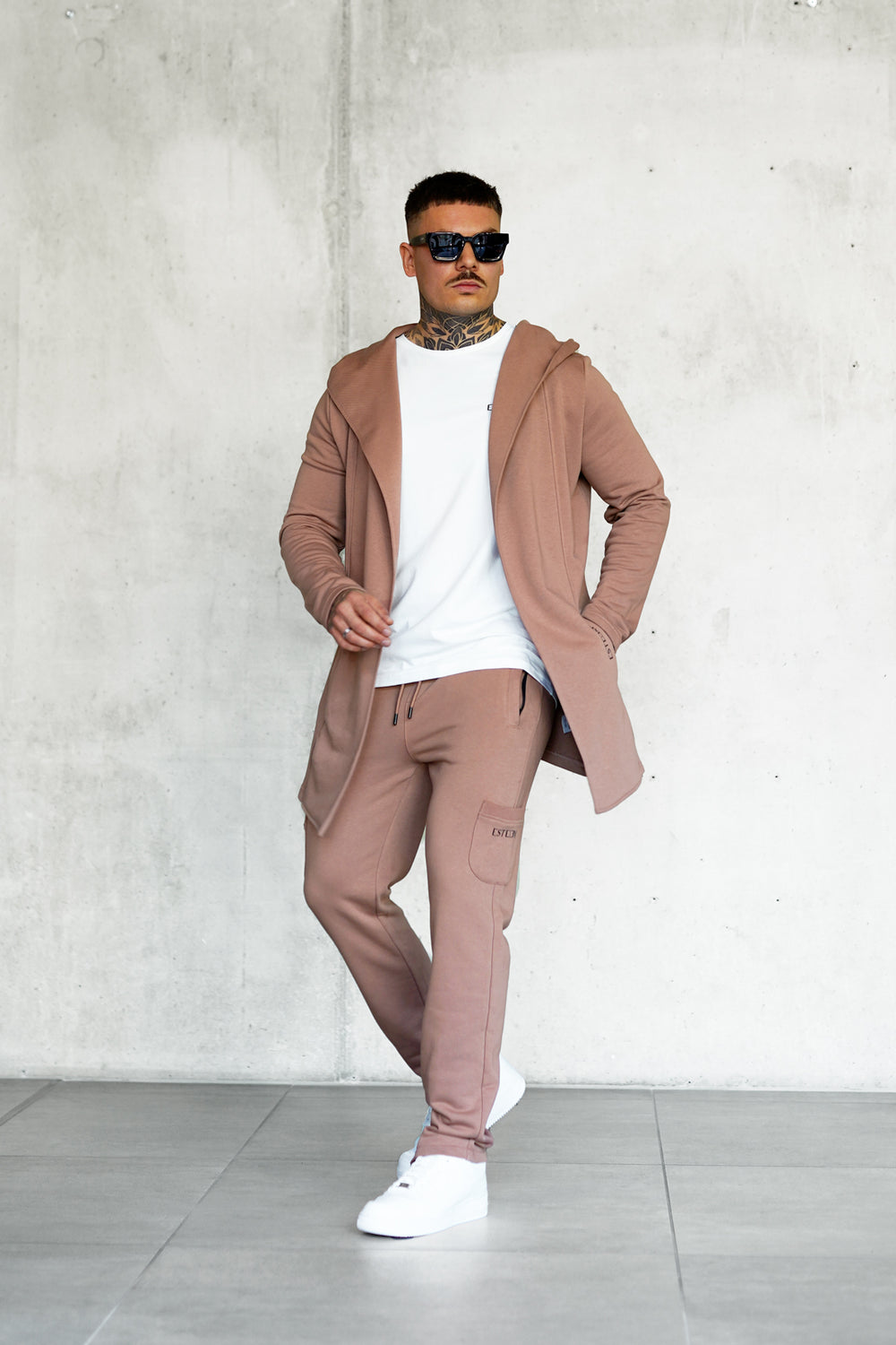 COGNAC DISCREET CARDIGAN