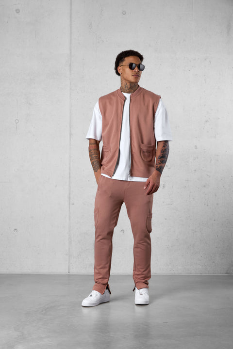 COGNAC DISCREET POCKET SWEATPANTS