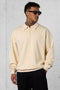 CREMEBRULEE ESSENTIAL OVERSIZED HALFZIP SWEATER