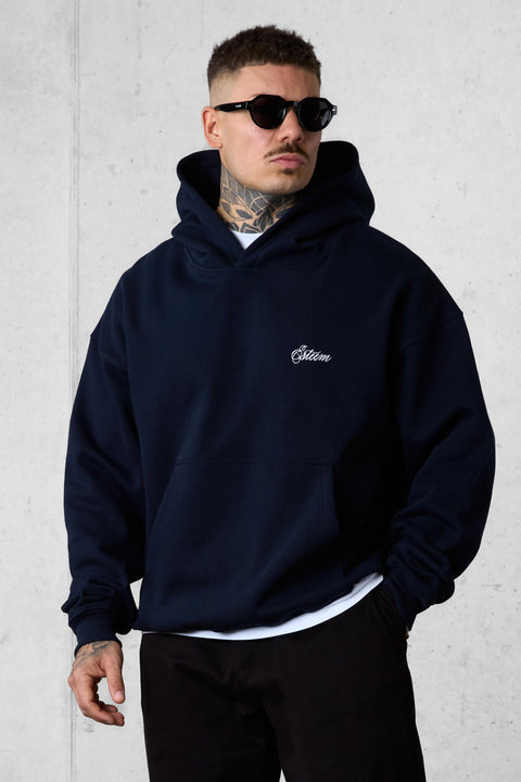 DARKSAPPHIRE SIGNATURE OVERSIZED HOODIE