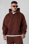 DOWNTOWNBROWN ESSENTIAL OVERSIZED HOODIE