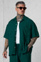 DARKGREEN STRIPED SHIRT