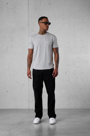 GREY EC LOGO TEE
