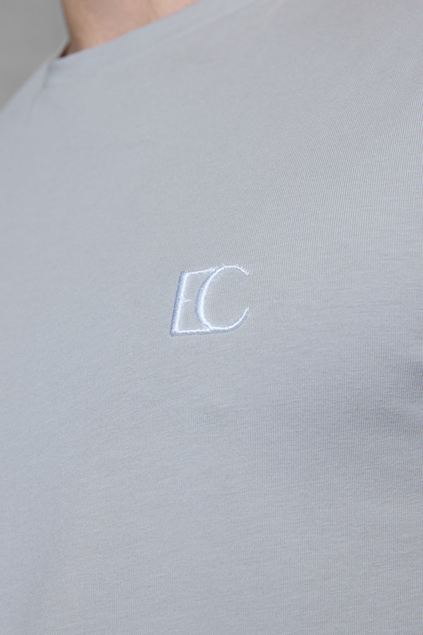 GREY EC LOGO TEE