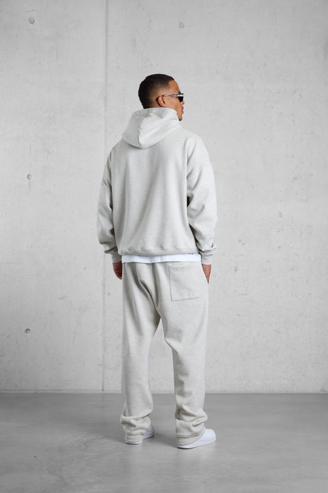 GREY MELANGE SIGNATURE BAGGY JOGGER