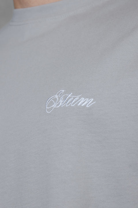 GREY SIGNATURE REGULAR TEE