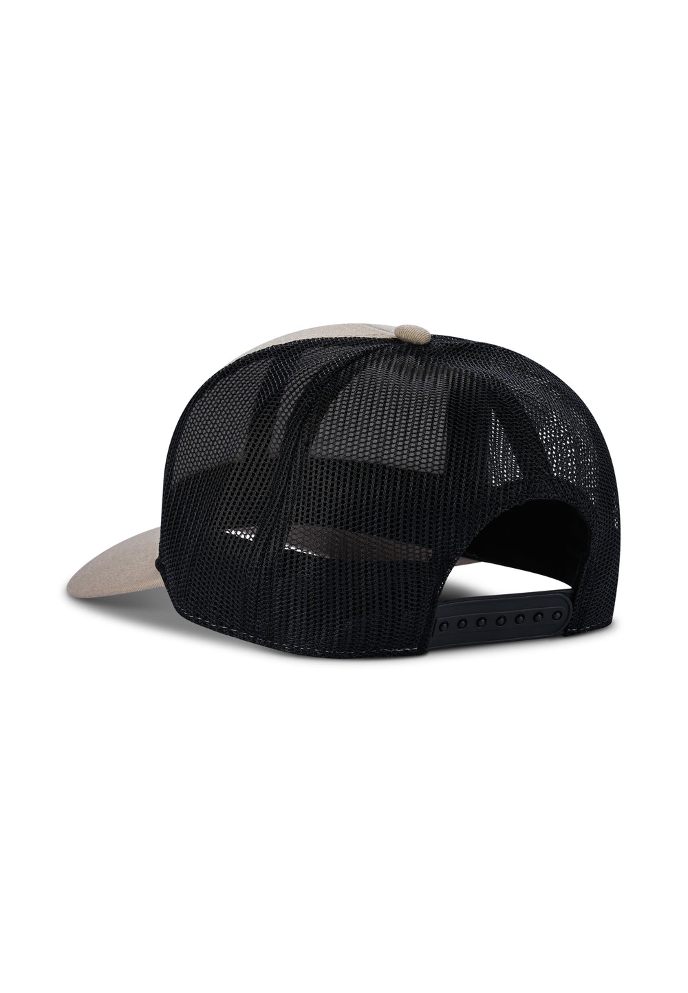 KHAKI/BLACK TRUCKERCAP