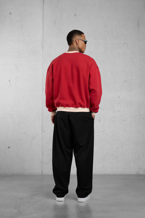 LAVARED APPLIQUÉ OVERSIZED SWEATER