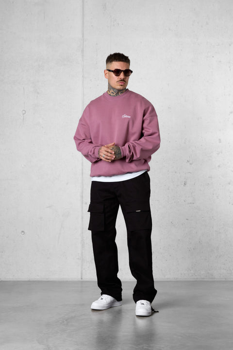 MAUVEROSE SIGNATURE OVERSIZED SWEATER