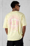 PASTELYELLOW BLAZING SUNSHINE OVERSIZED TEE