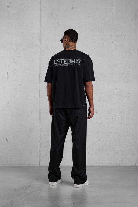 BLACK CREATIVE ATELIER OVERSIZED TEE