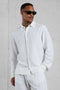 WHITE LINEN SHIRT