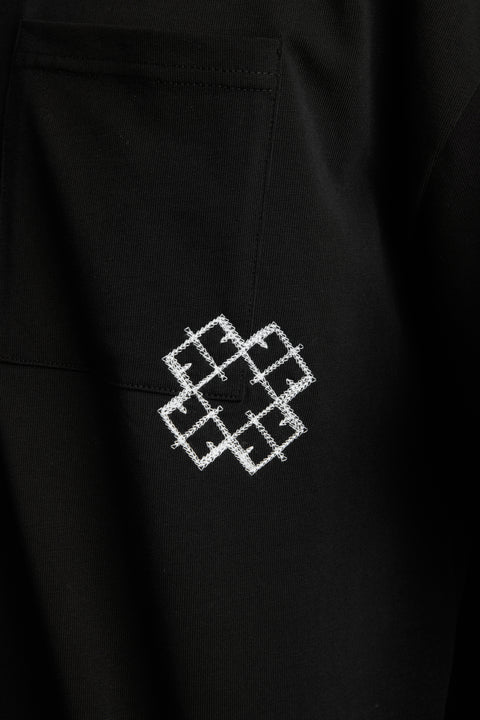 BLACK CREATIVE ATELIER OVERSIZED TEE