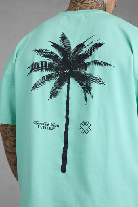 ICEGREEN PALM OVERSIZED TEE