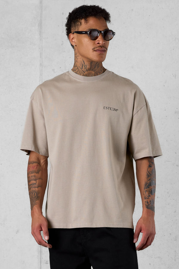VINTAGEKHAKI DISCREET OVERSIZED TEE