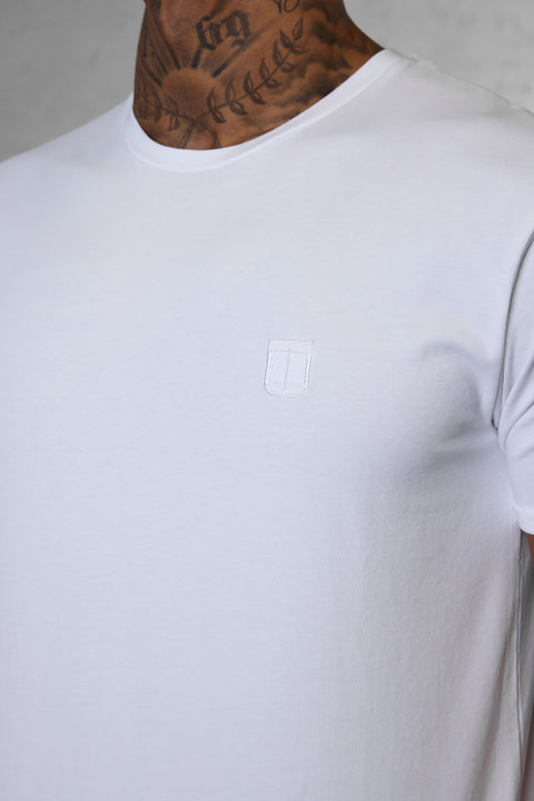 WHITE ICON TEE