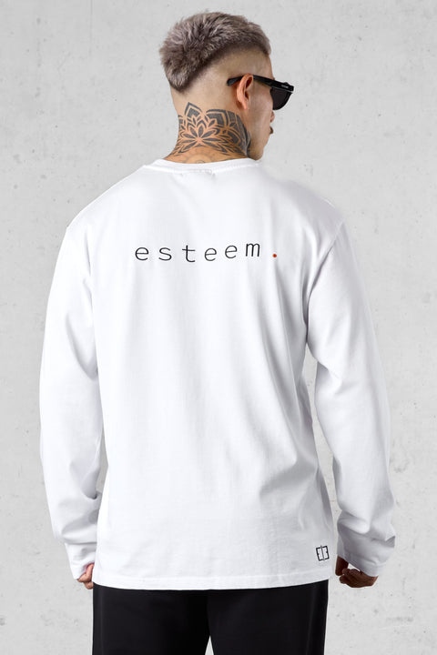WHITE TYPEWRITER LONGSLEEVE