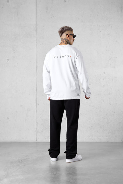 WHITE TYPEWRITER LONGSLEEVE